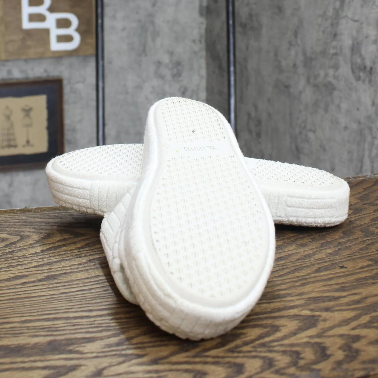 Stars Above Womens Sammy Platform Slide Slippers 89467741 Ivory XL