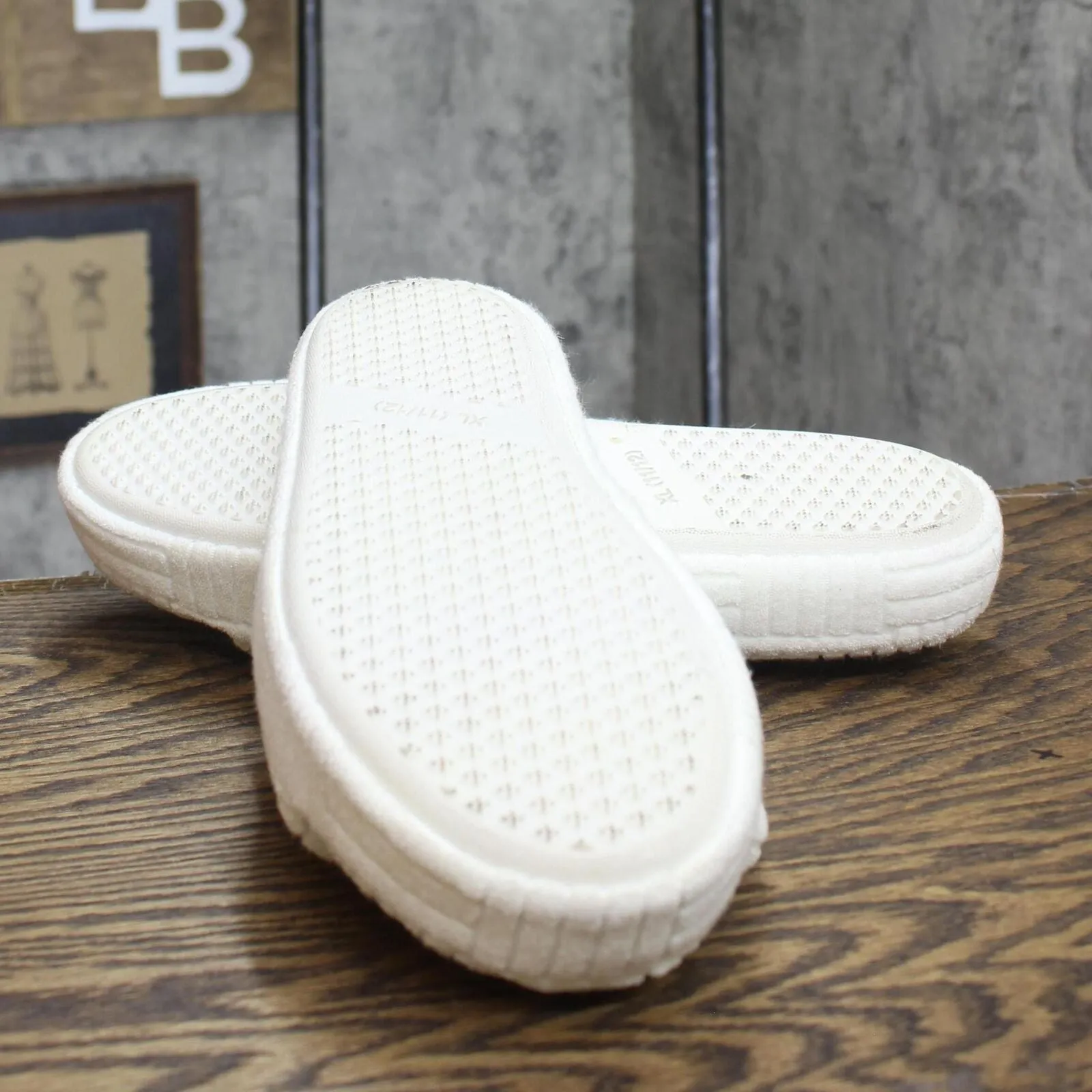 Stars Above Womens Sammy Platform Slide Slippers 89467741 Ivory XL