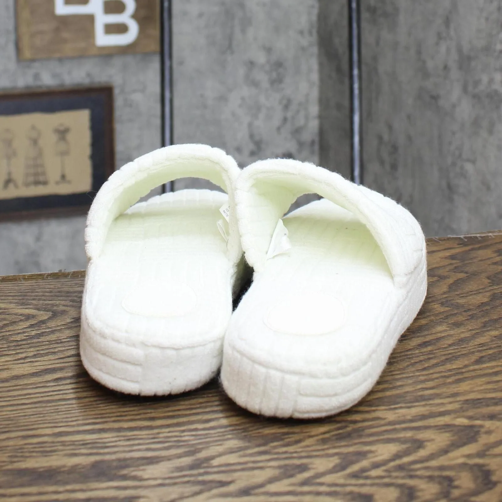 Stars Above Womens Sammy Platform Slide Slippers 89467741 Ivory XL