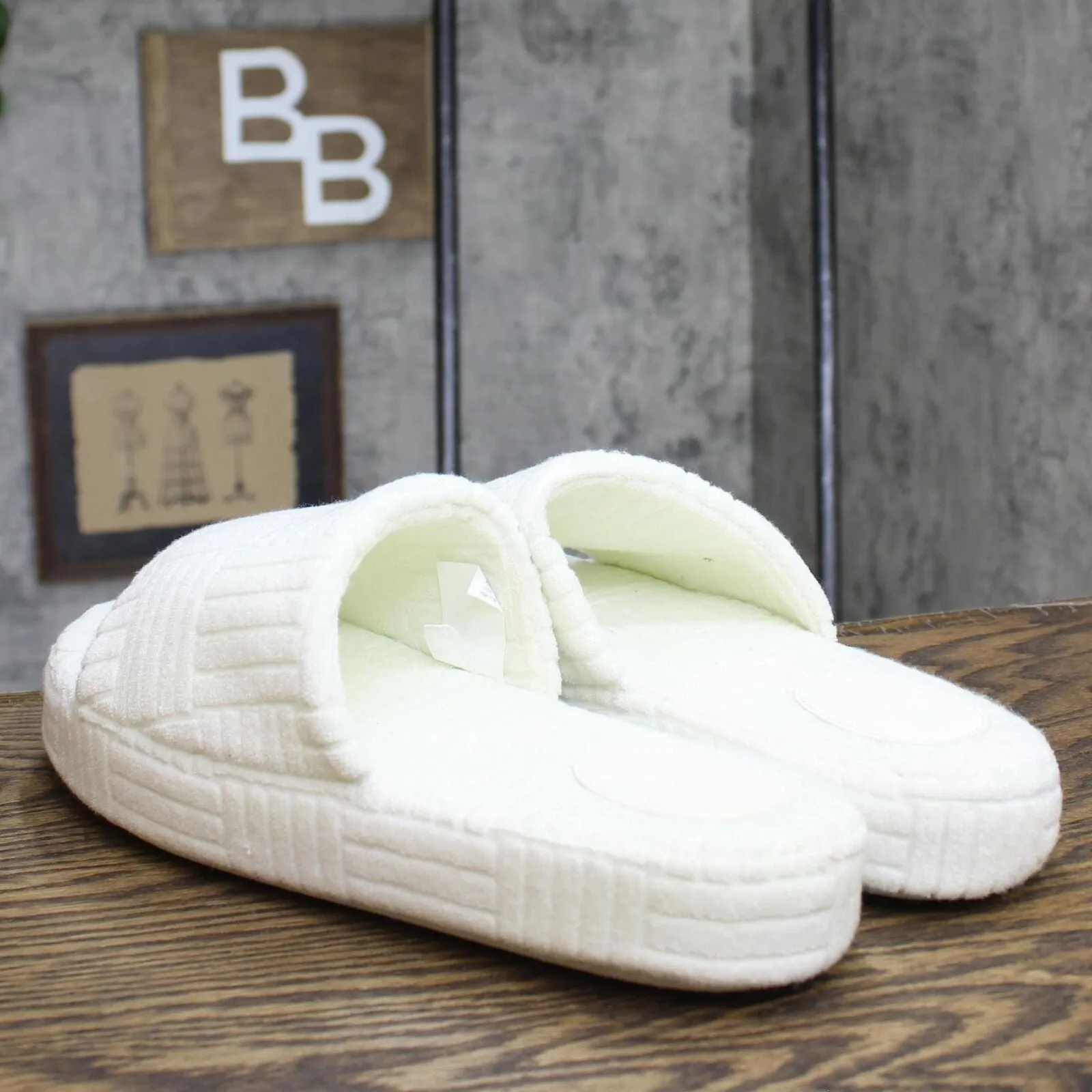 Stars Above Womens Sammy Platform Slide Slippers 89467741 Ivory XL