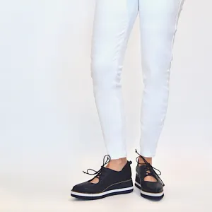 TEMPO OXFORD - BLACK/SHINE LEATHER