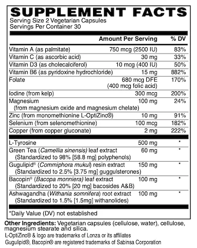 Thyroid Support*, 60 vcap