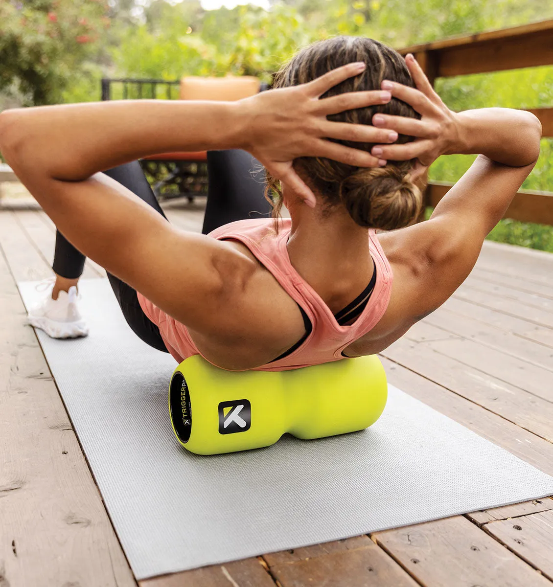 TriggerPoint CHANNEL Foam Roller - 13" - Green