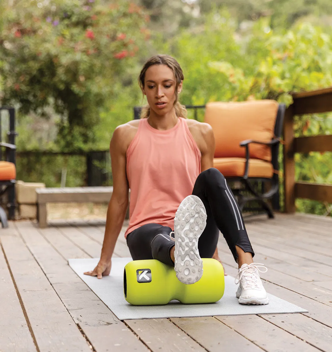TriggerPoint CHANNEL Foam Roller - 13" - Green