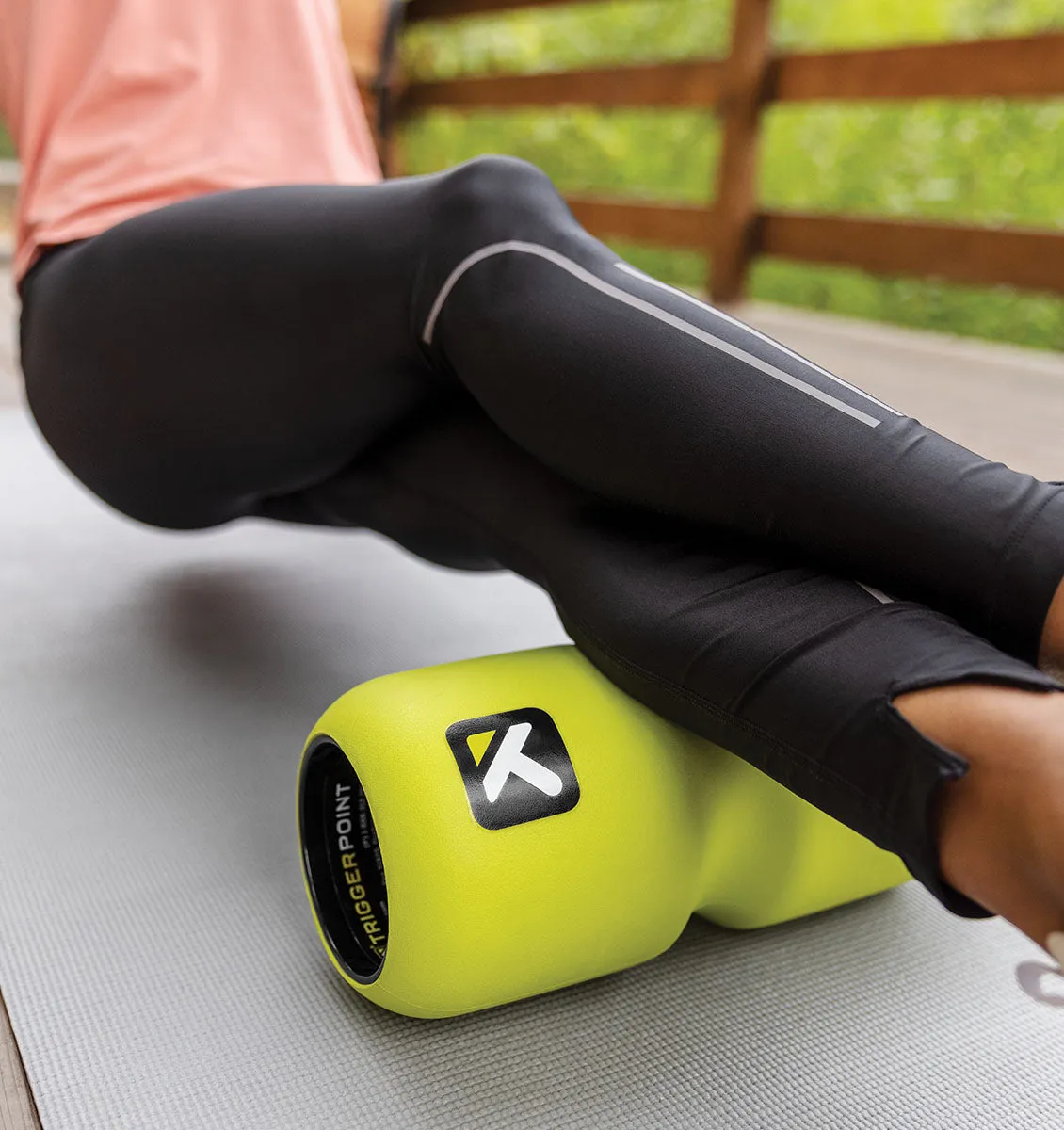 TriggerPoint CHANNEL Foam Roller - 13" - Green