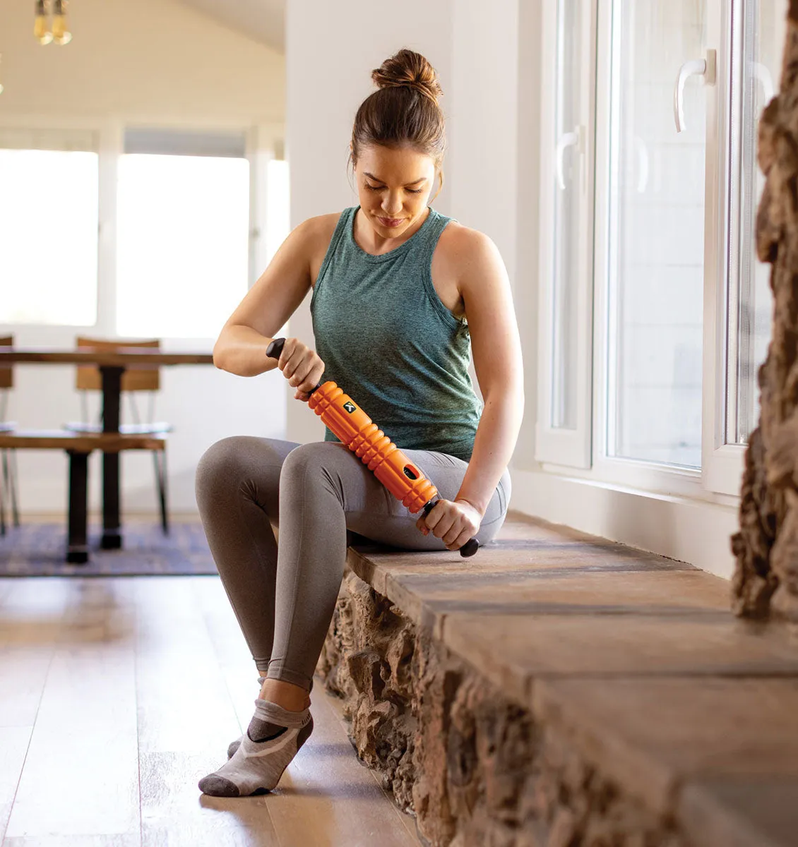 TriggerPoint STK VIBE Vibrating Massage Stick - 20" - Orange