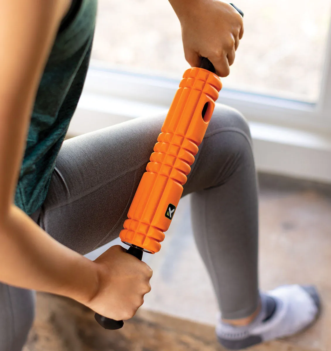 TriggerPoint STK VIBE Vibrating Massage Stick - 20" - Orange