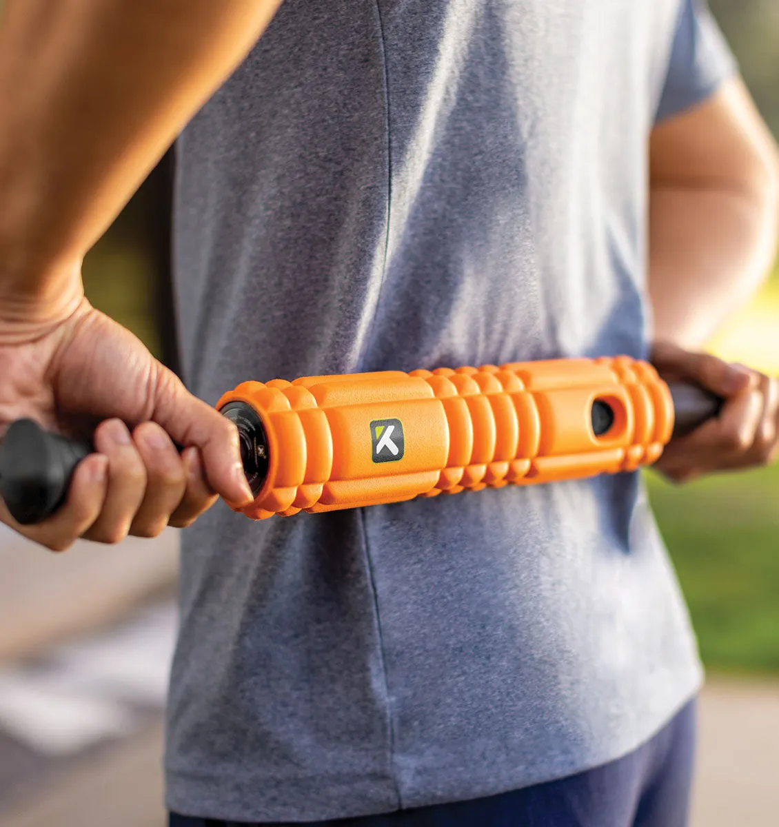 TriggerPoint STK VIBE Vibrating Massage Stick - 20" - Orange