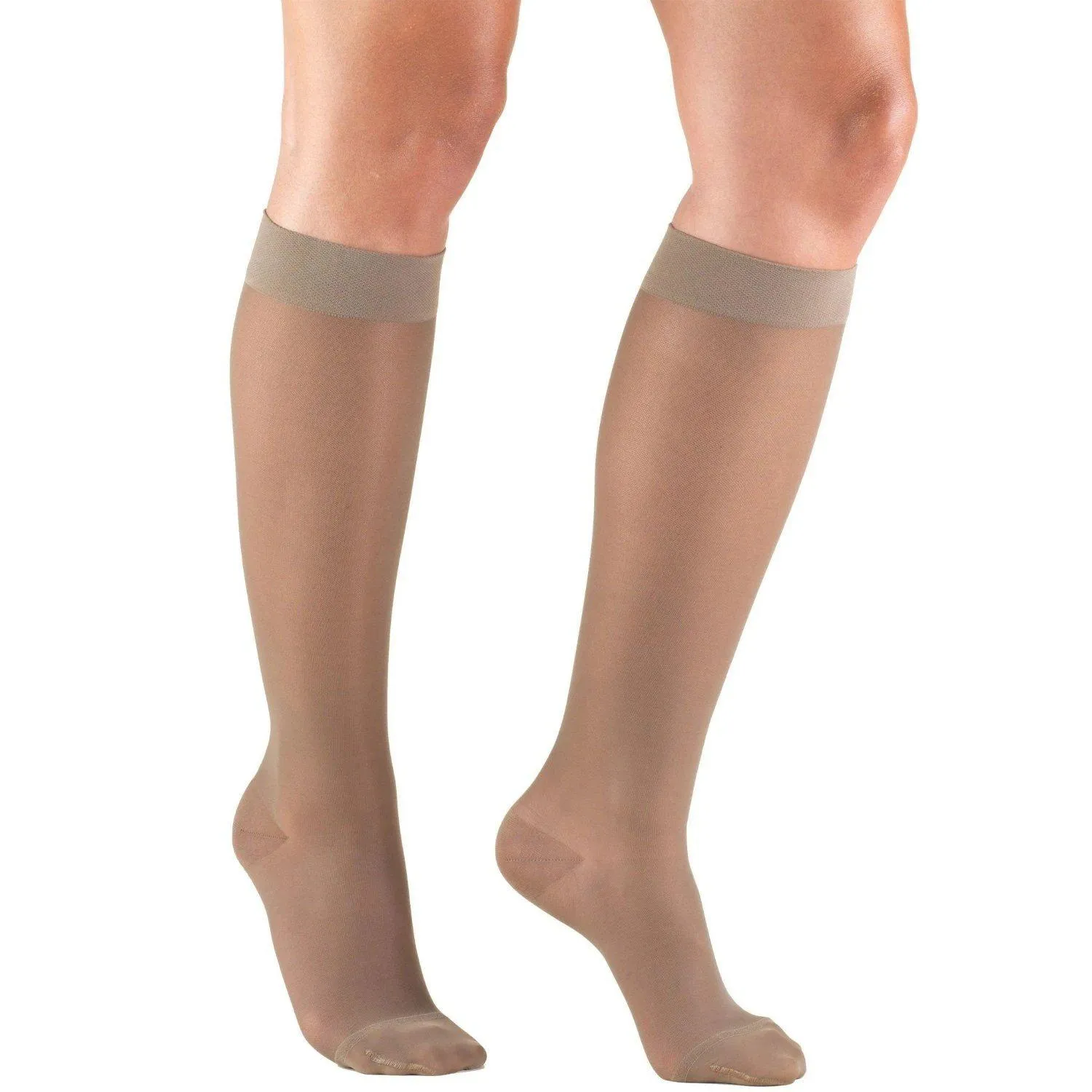 Truform Ladies Lites Sheer Knee-High Compression Stocking - 8-15mmHg