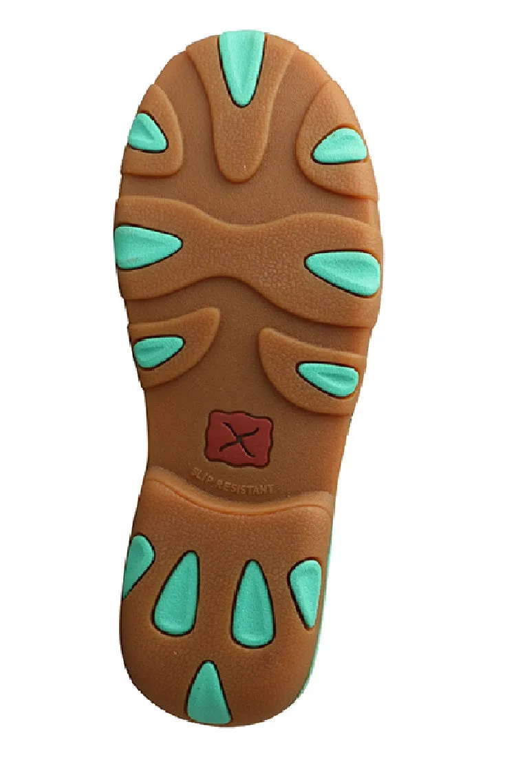 Twisted X Women's Multicolored Canvas Boat Driving Moc
