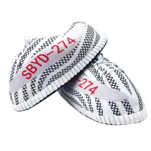 Unisex White Indoor Slippers – Lightweight and Anti Slip Design