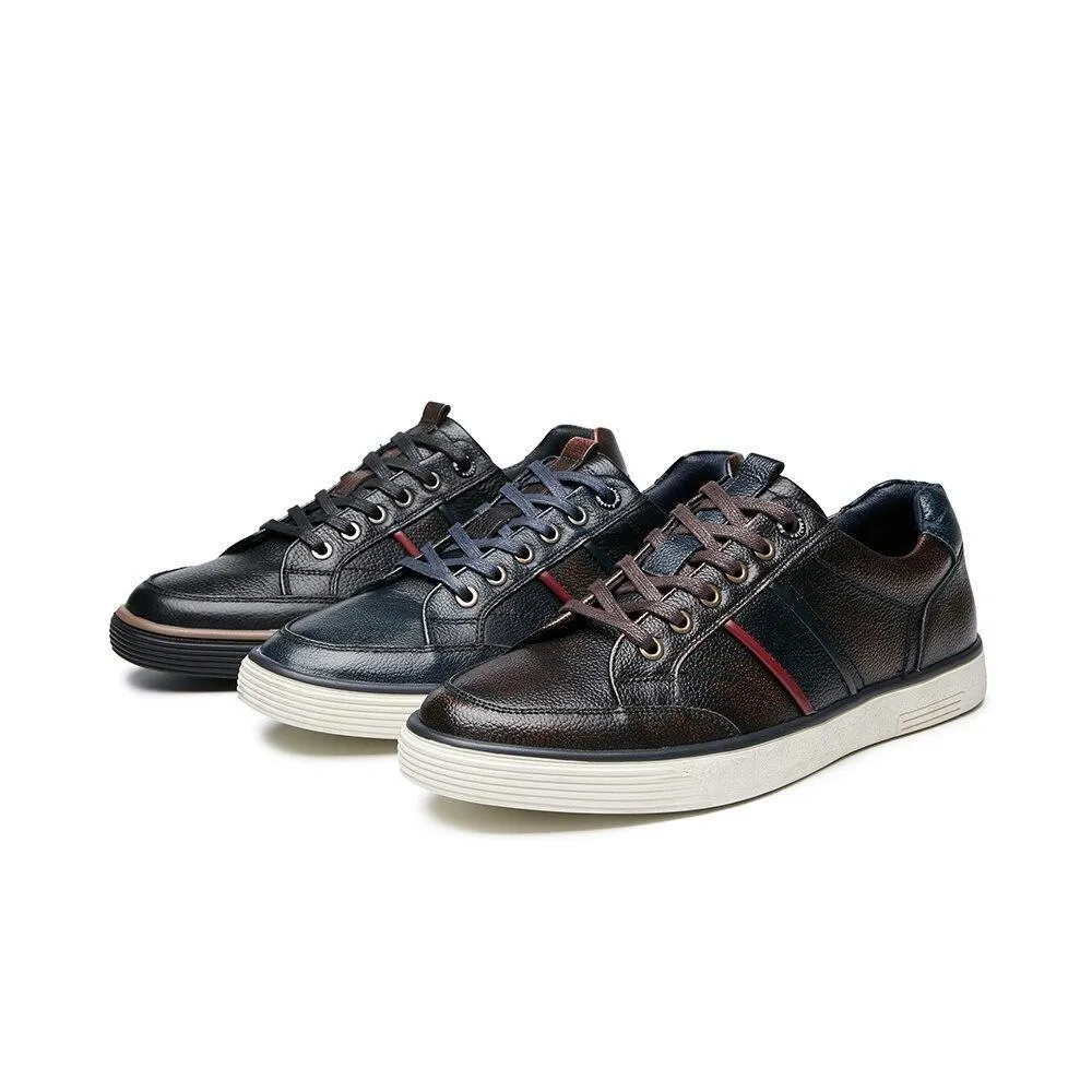 West Louis™ Genuine Leather Stylish Flat Shoes