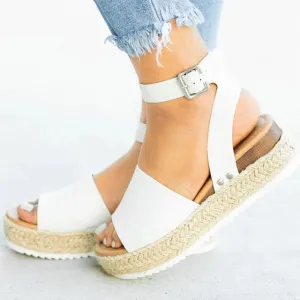 Women Sandals Plus Size Wedges Shoes  Chaussures Platform