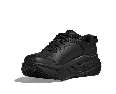 Women's Hoka Bondi SR (D) Wide Leather