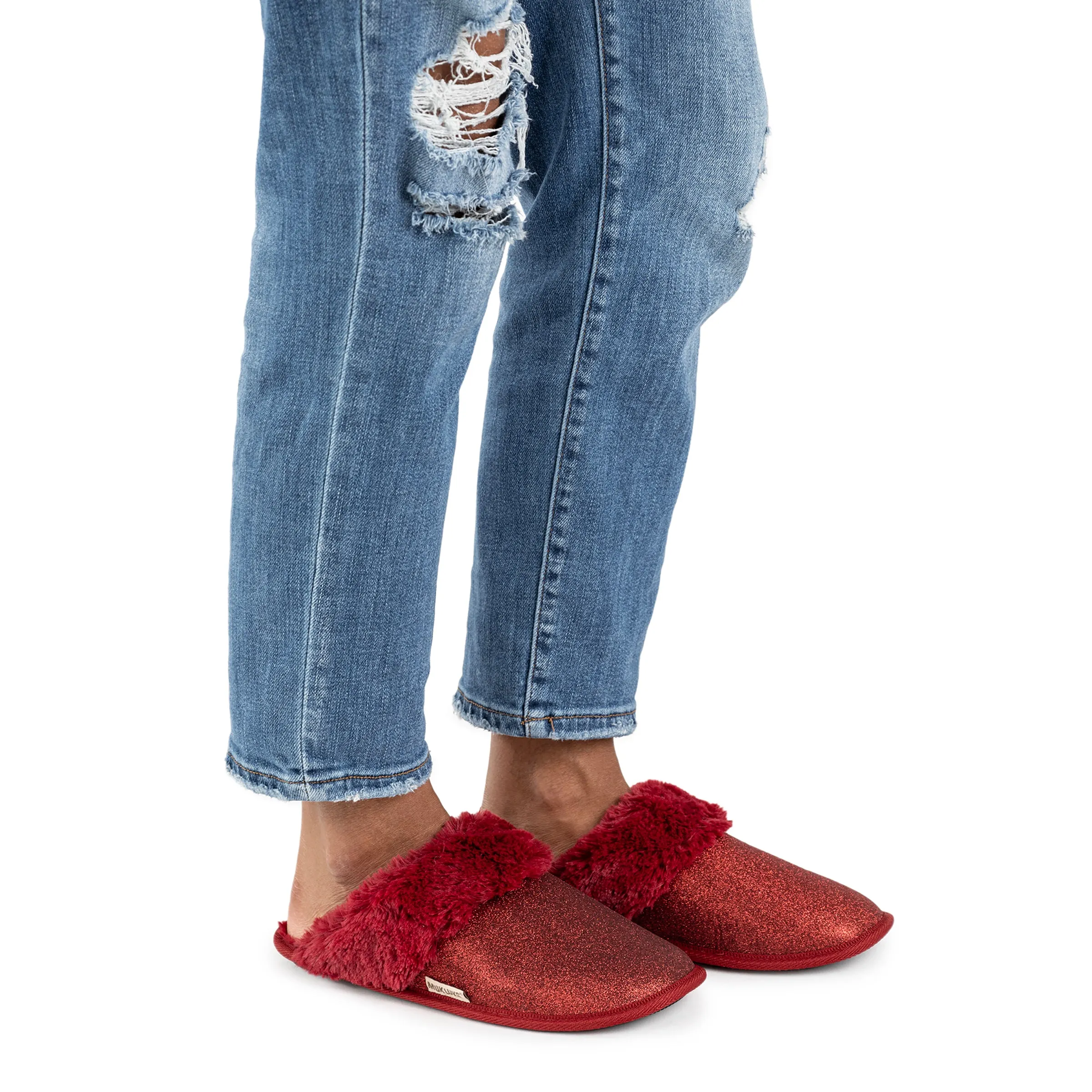 Women's Sparkle Scuff Slippers