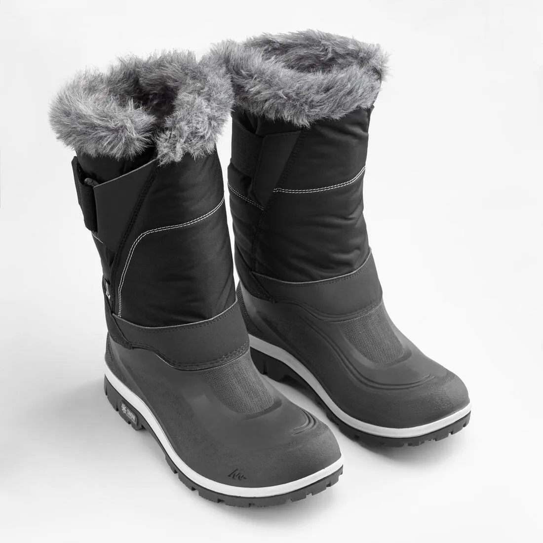 Women's Warm Waterproof High Snow Boots SH500 X-Warm