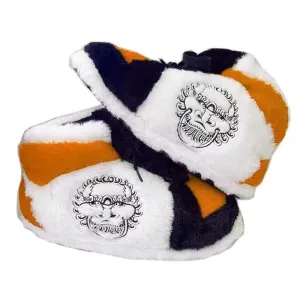 Yellow White Indoor Slippers | Warm, Stylish & Non-Slip