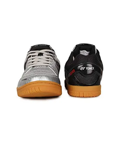 YONEX Legend King 68 Badminton Shoes (Silver/Black, 8 UK)